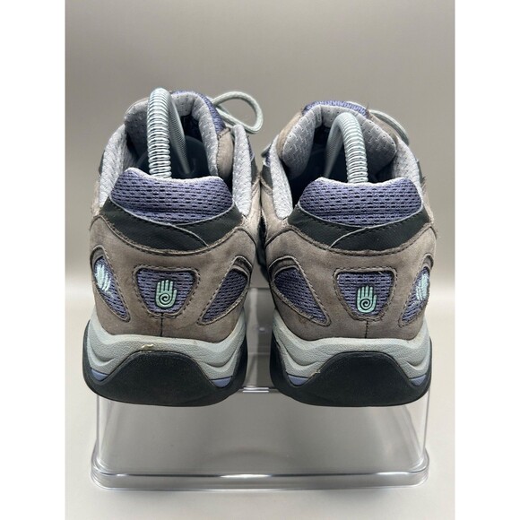Teva 4050 Womens Gray Leather Mesh Purple Trail Hiking Shoe Size 10 - Picture 5 of 7